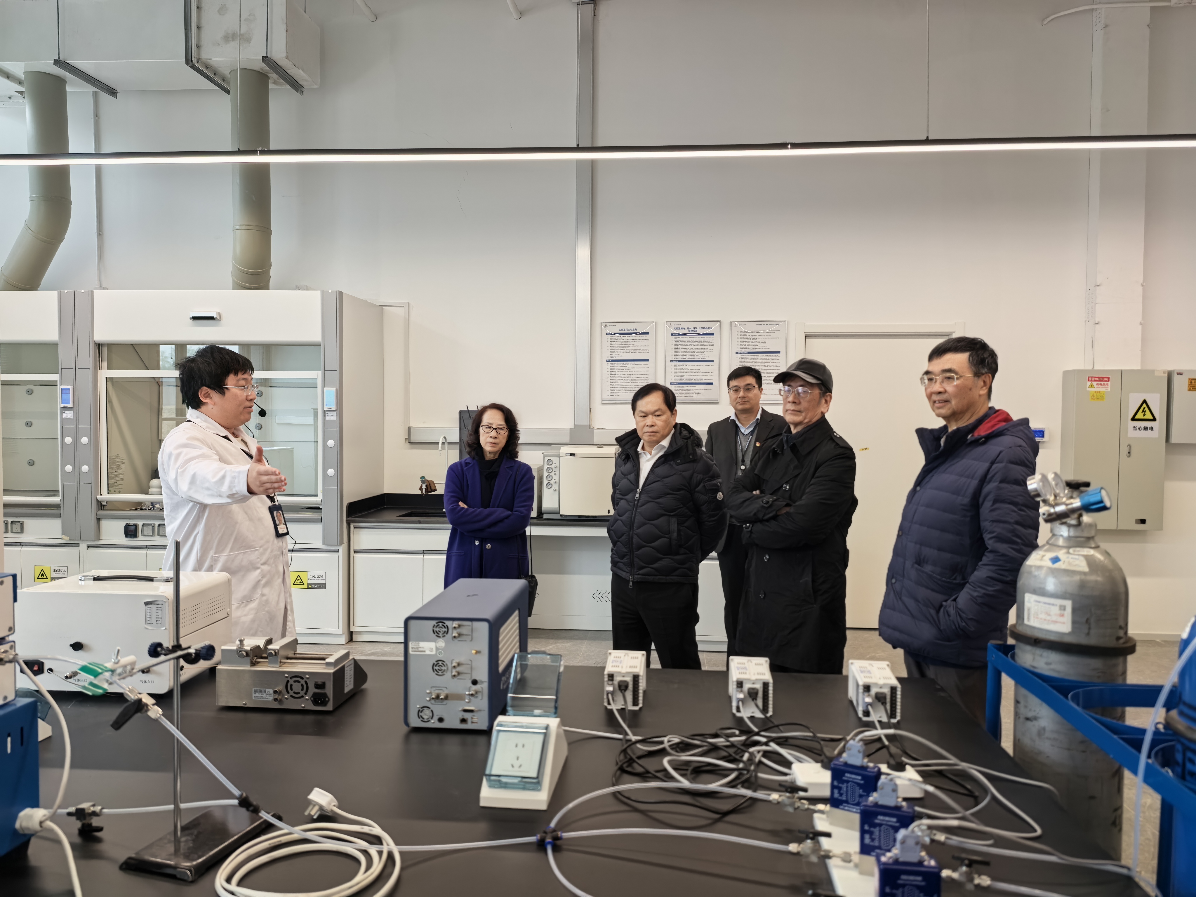 外部董事一行調研中冶檢測大興實驗基地